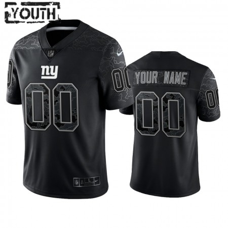 Maillot New York Giants Custom Noir Reflective Limited - Enfant Maillot New York Giants Custom Noir Reflective Limited - Enfant